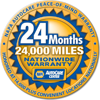 Napa Nationwide Parts Warranty